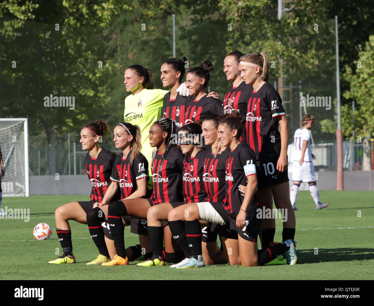 Valentina Bergamaschi (AC Milan) during AC Milan vs ACF Fiorentina femminile,  Italian football Serie A Wome - Photo .LiveMedia/Francesco Scaccianoce  Stock Photo - Alamy