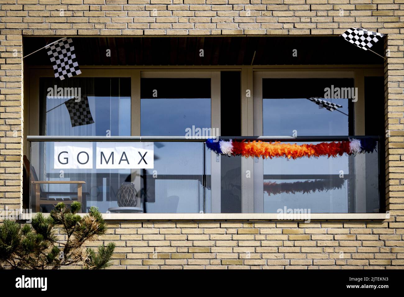 ZANDVOORT - Netherlands, 2022-08-30 11:07:54 ZANDVOORT - Flags in the