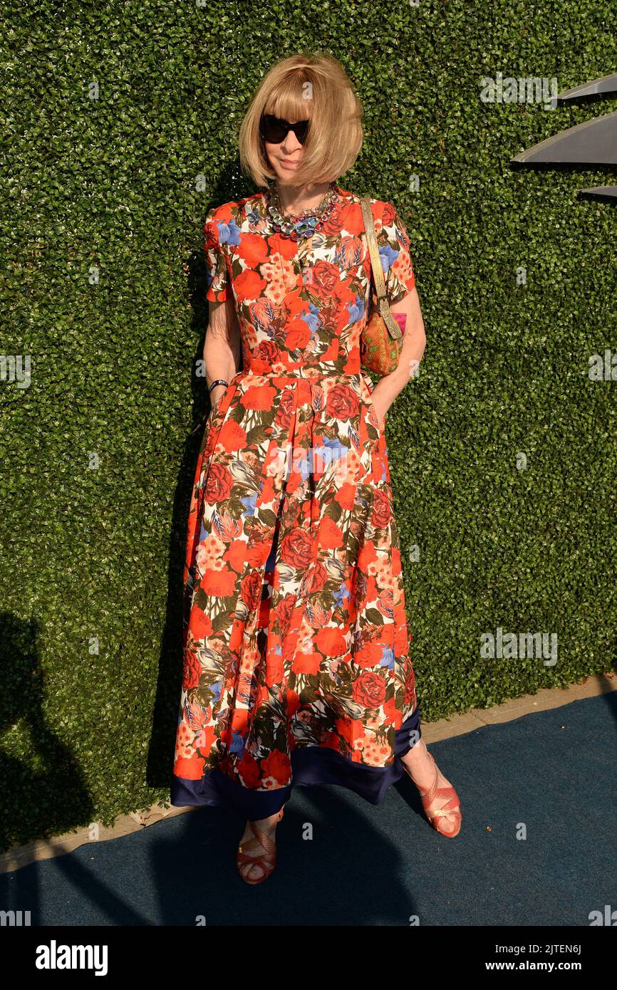 Flushing NY, USA. 29th Aug, 2022. **NO NY NEWSPAPERS** Anna Wintour