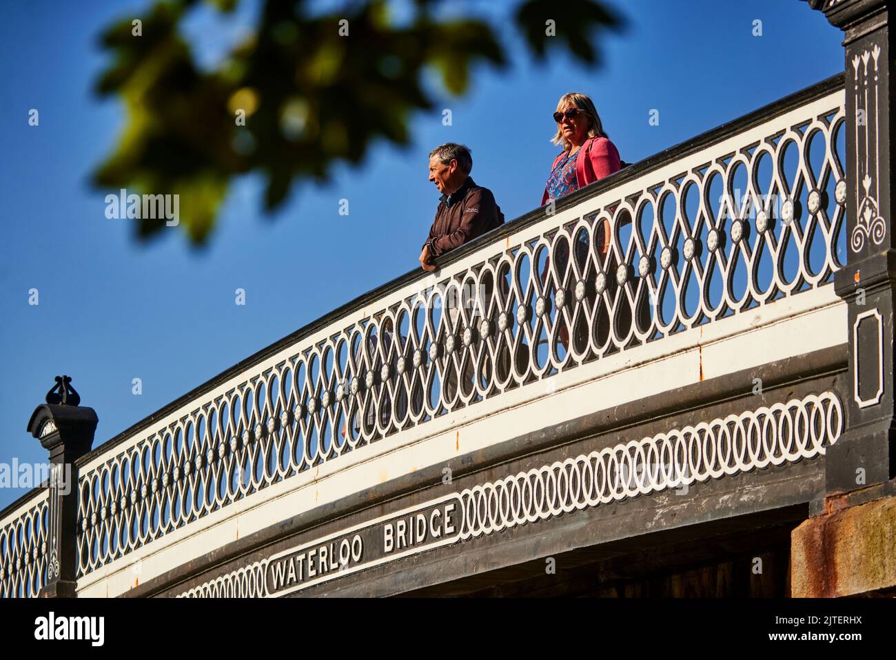 Runcorn, Cheshire,  the Bridgewater Canal Waterloo Bridge Stock Photo