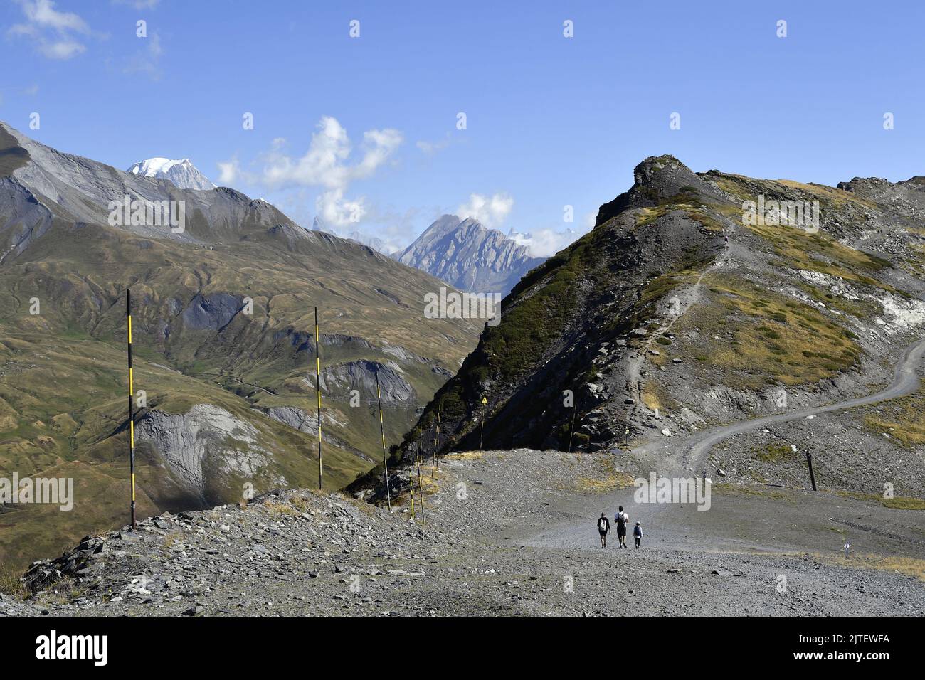 La Rosière - French Alps - Savoie -  France Stock Photo