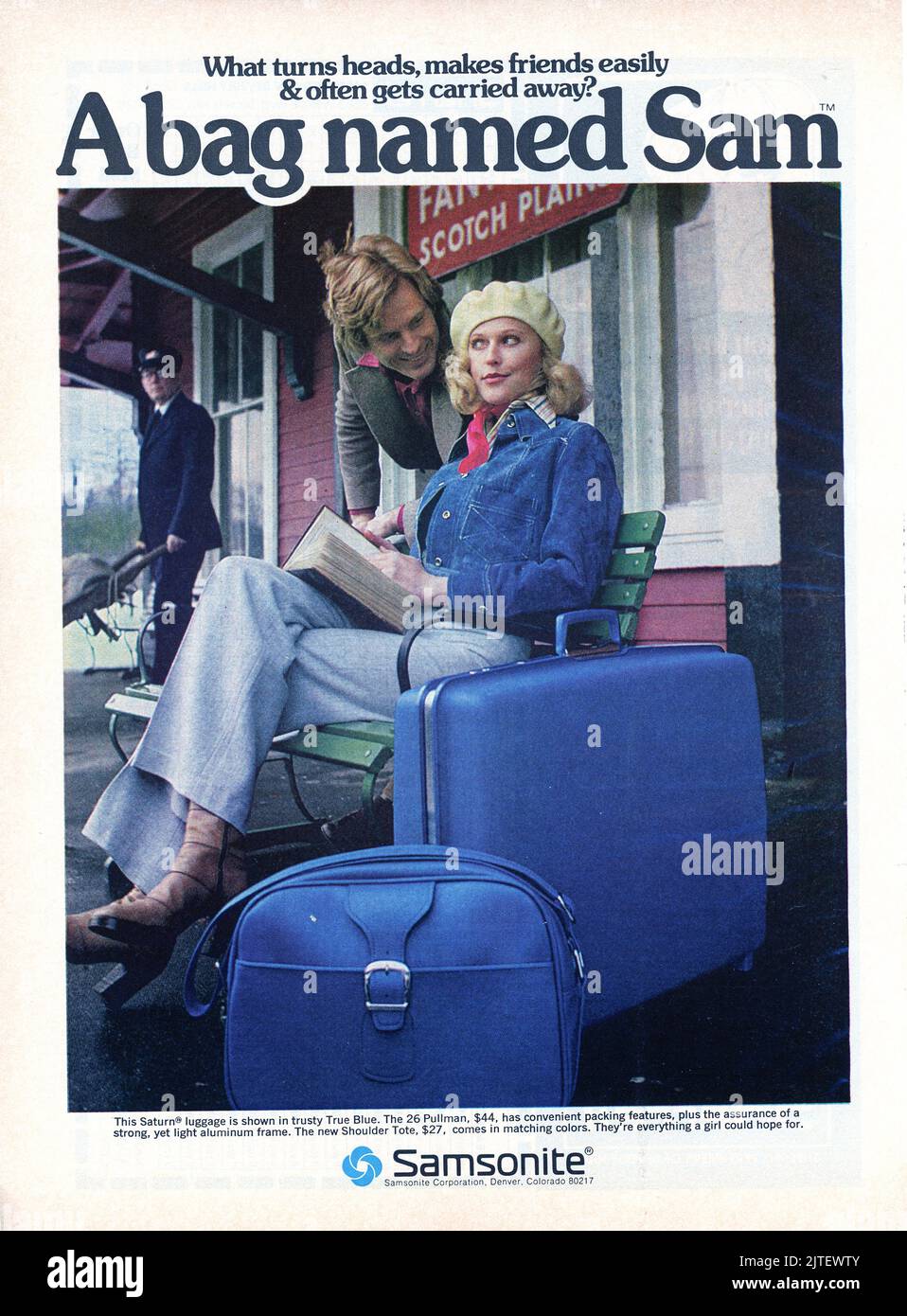Vintage Antler Suitcase Advert Magazine AD 1950 