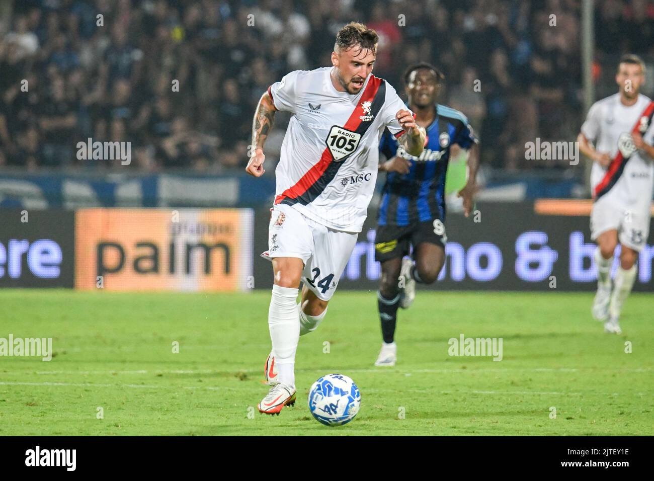 Parma, Italy. 05th Feb, 2023. Tardini Stadium, 05.02.23 Filip Wojciech  Jagiello (24 Genoa) during the Serie B match between Parma and Genoa at  Tardini Stadium in Parma, Italia Soccer (Cristiano Mazzi/SPP) Credit