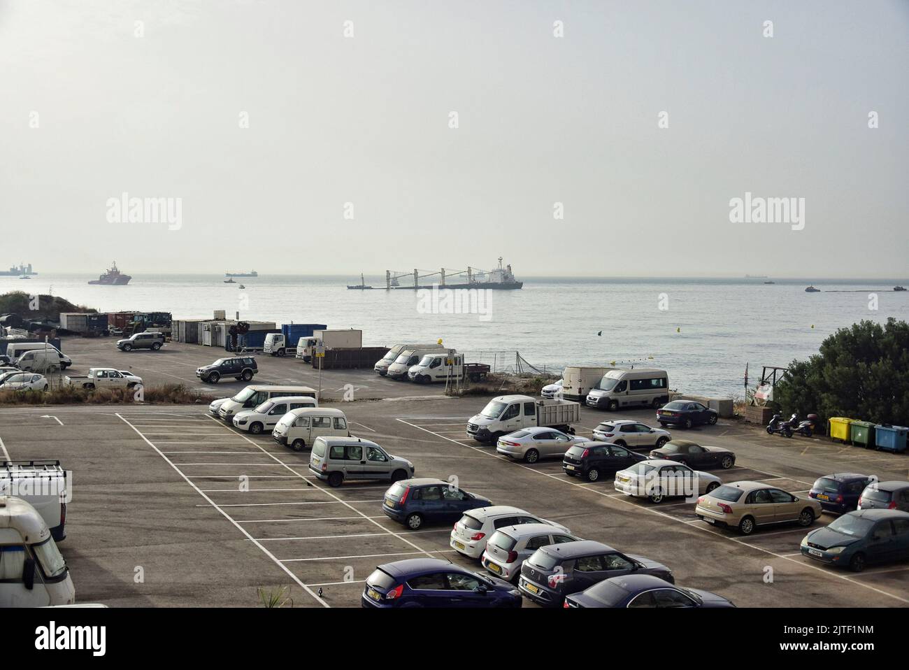 Bulk carrier sinking off eastside coastline, Gibraltar 30th August