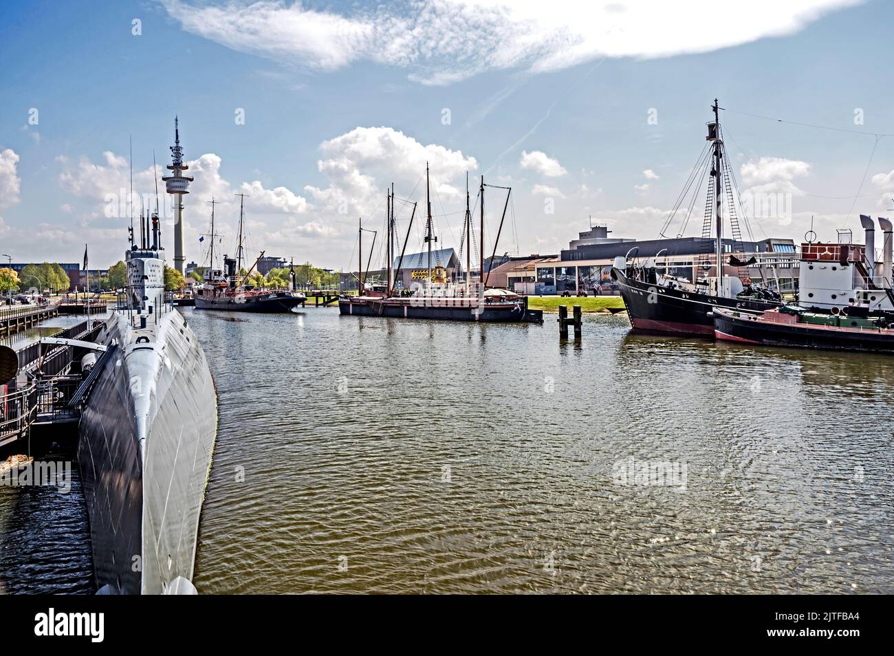 Bremerhaven (Hafen, Harbour) Germany Stock Photo