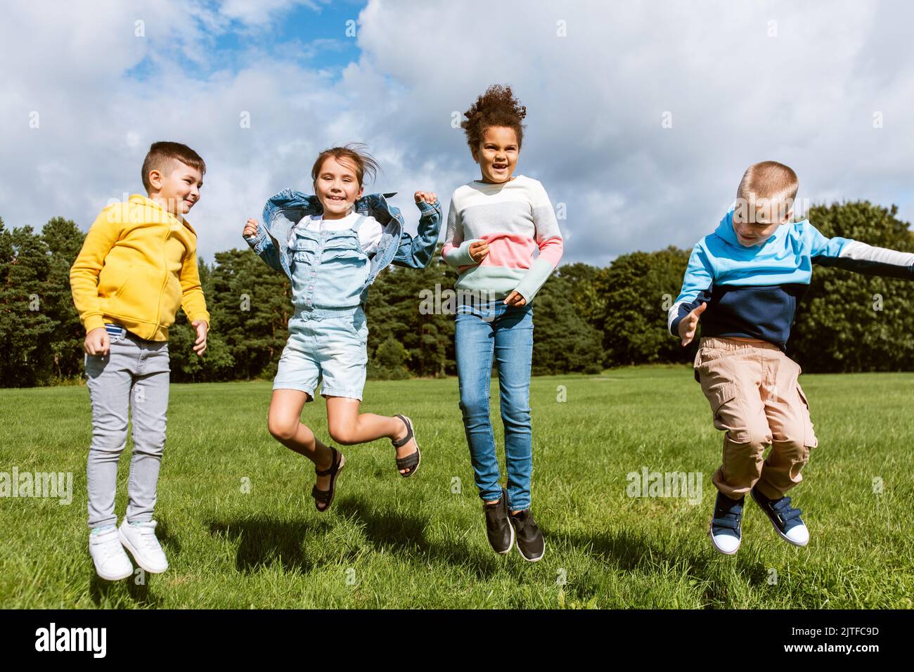 African American Kid Jumping Images – Browse 5,099 Stock Photos, Vectors, and Video