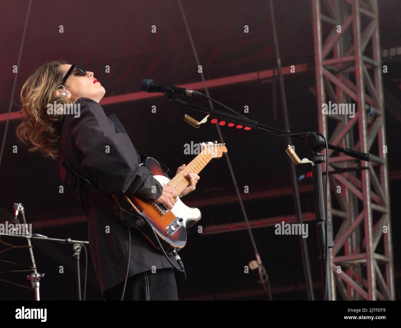 London England UK 28th August 2022 Anna Calvi Performance at All Points