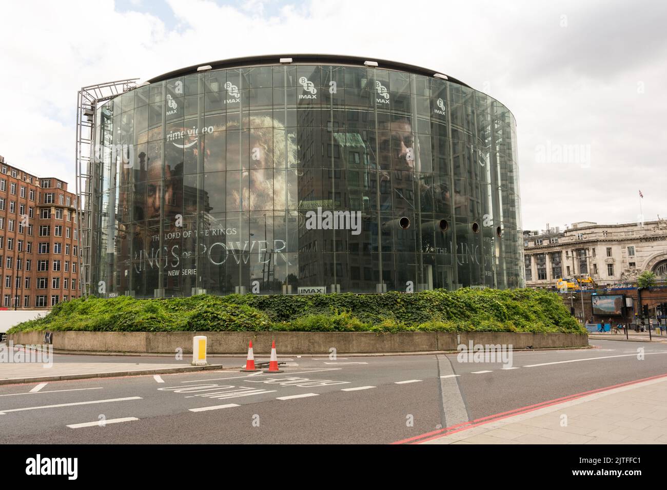 Imax Cinema on London's Southbank, Waterloo, Lambeth, London, England, UK Stock Photo