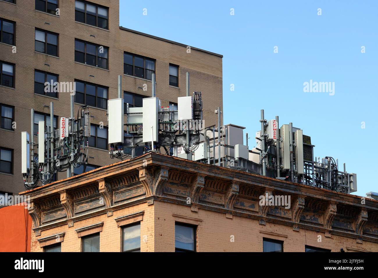 Rf System On Rooftop Rooftop hi-res stock photography and images - Alamy