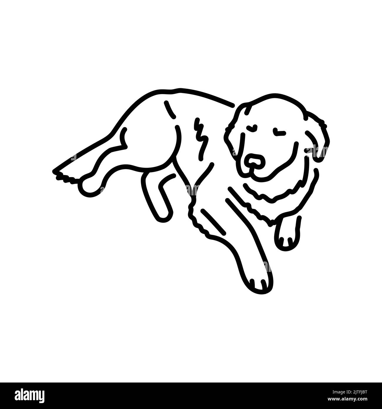 Sick dog Stock Vector Images Alamy