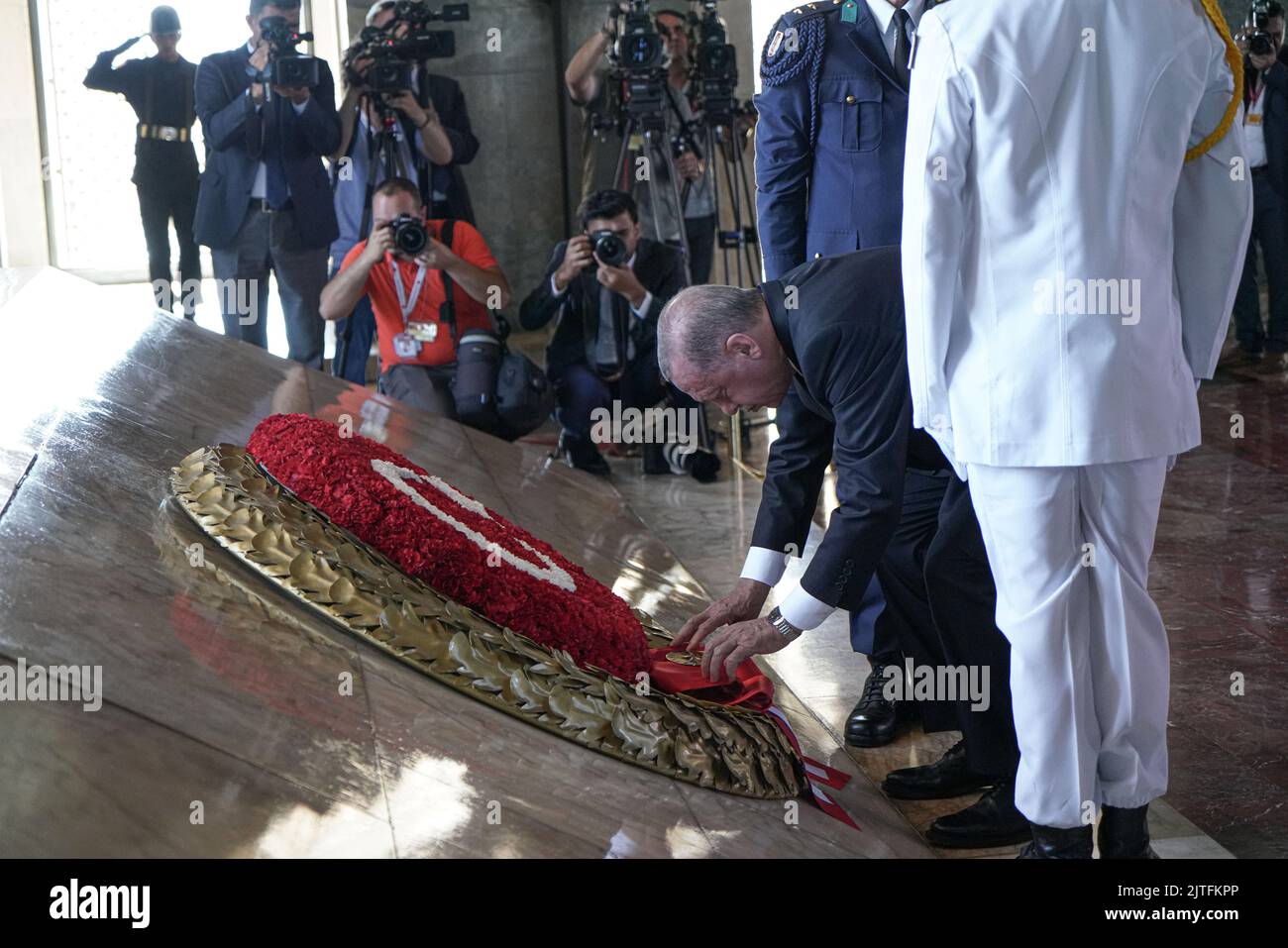 President Of The Republic Of Turkey Recep Tayyip Erdo an And The 
