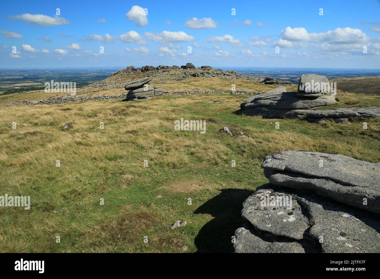 Belstone tor, Dartmoor, Devon, England, UK Stock Photo