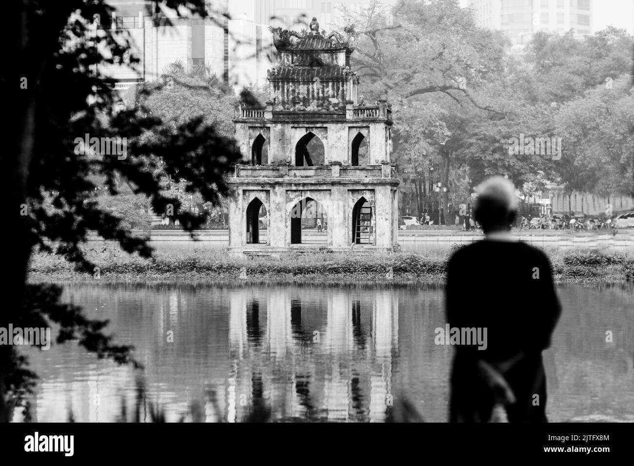 Vietnam famous landmark back Black and White Stock Photos & Images - Alamy