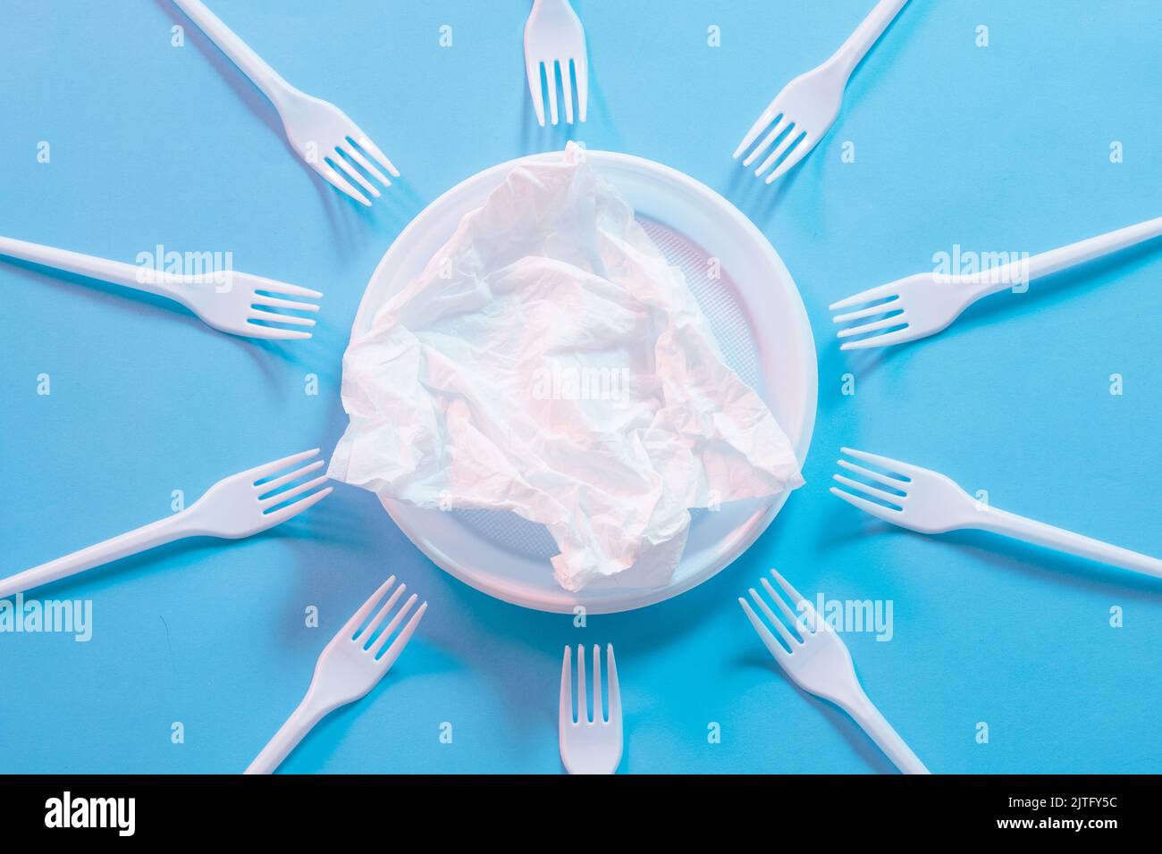 plastic greenhouse gases ambient solar radiation Stock Photo