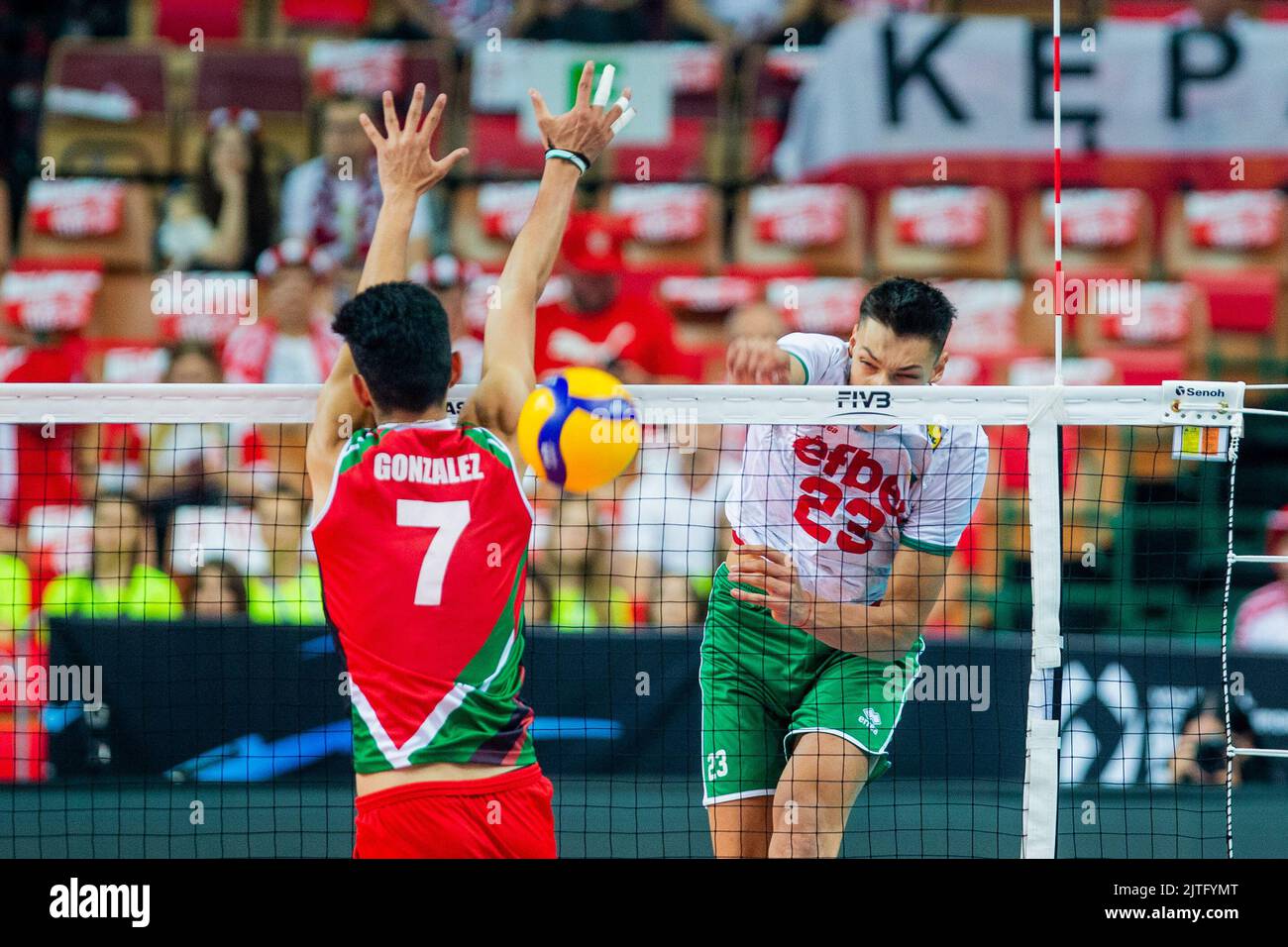 KATOWICE, POLAND - Poland Vs Mexico At Volleyball World