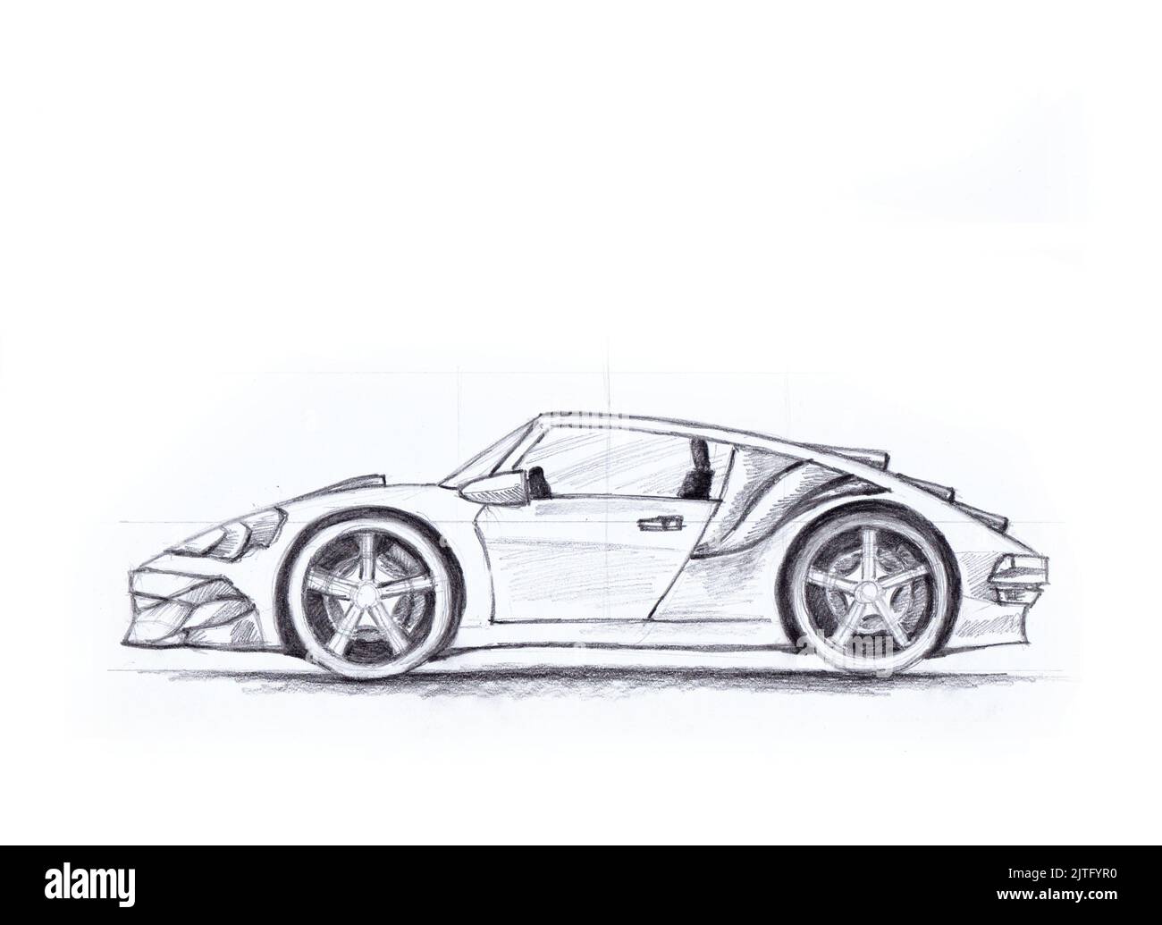 Graphite Car Drawin Graphite pencil electricity hi-res stock photography and images - Alamy
