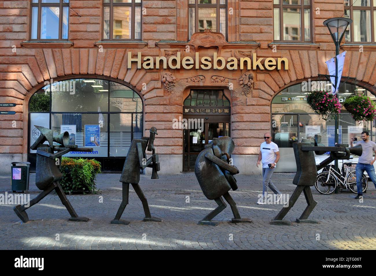 Malmo /Sweden/30 August 2022/Sqwsdish Handelsbanken branch in Malmo city in skaane in south of sweden .  (Photo..Francis Joseph Dean/Dean Pictures. Stock Photo