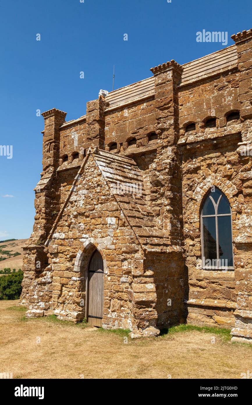 St Catherine's Chapel (St Catherine is the patron saint of spinsters) a