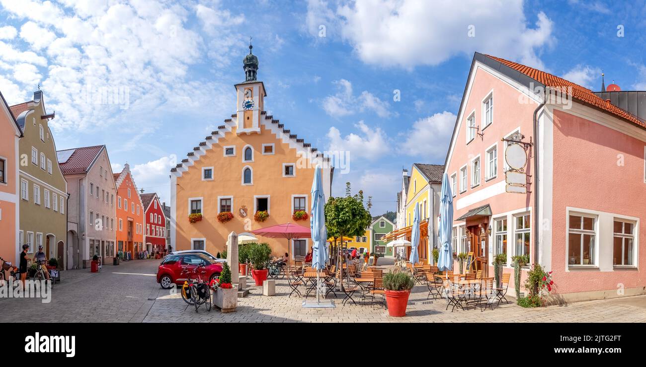 Historical city of Dietfurt an der Altmuehl, Germany Stock Photo Alamy