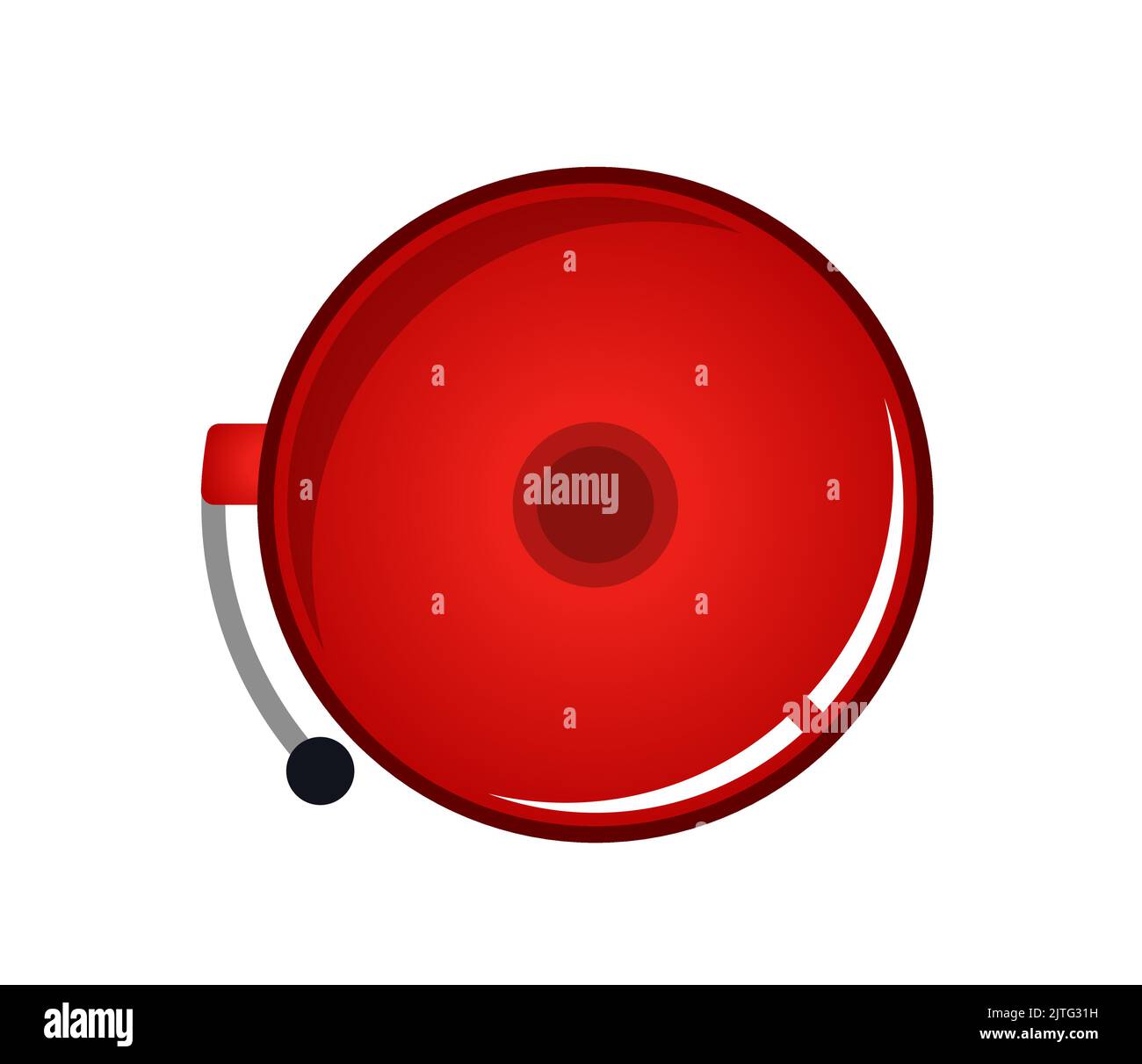 Fire Alarm Bell - Stock Icon as EPS 10 File Stock Vector