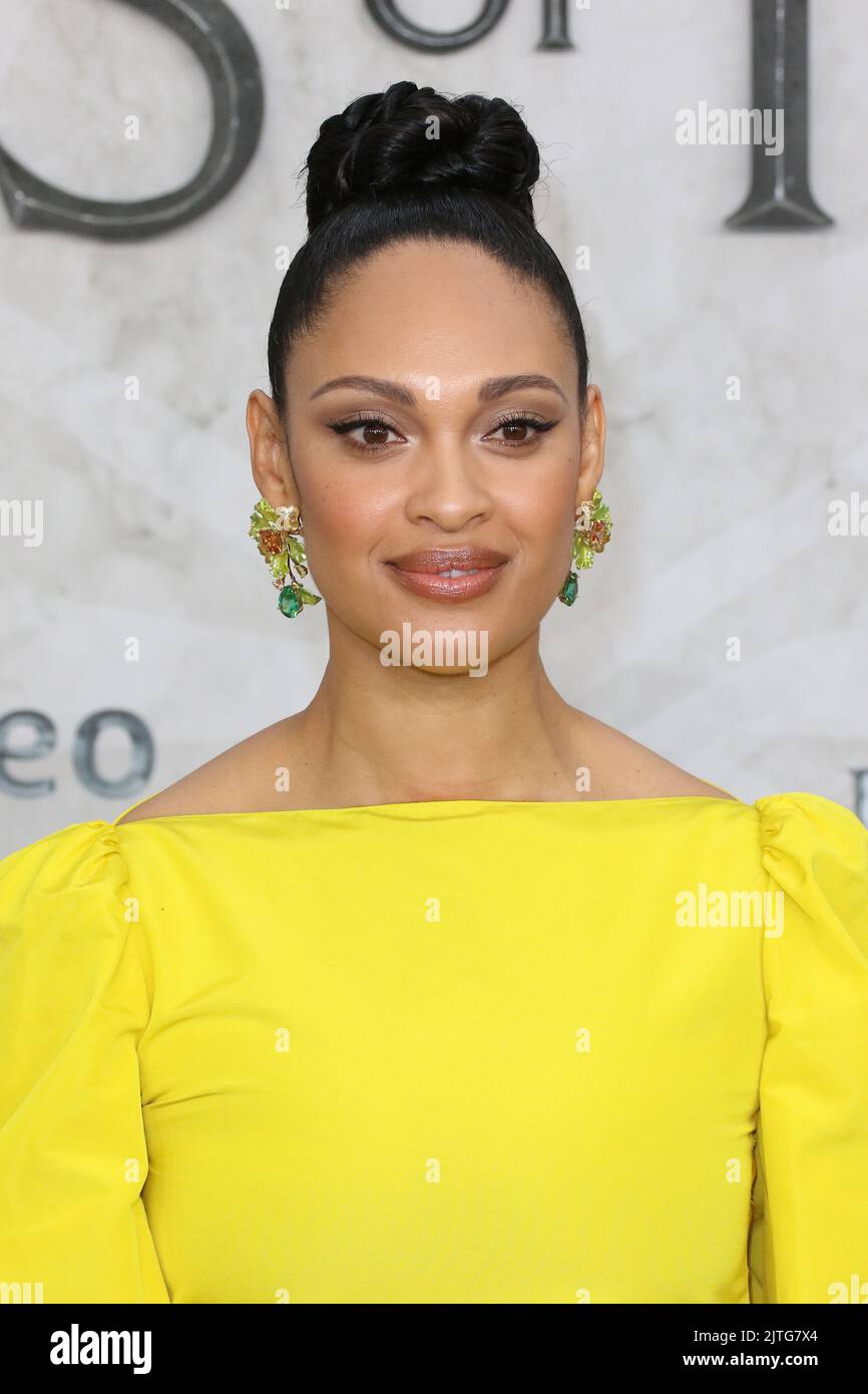 UK. Cynthia Addai-Robinson in (C) Studios new series : The Lord of  the Rings: The Rings of Power (2022) . Plot: Epic drama set thousands of  years before the events of J.R.R.