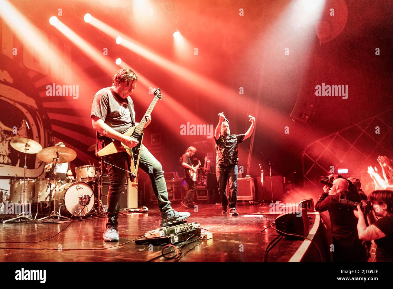 Oslo, Norway. 24th, August 2022. The American rock band Clutch performs a live concert at