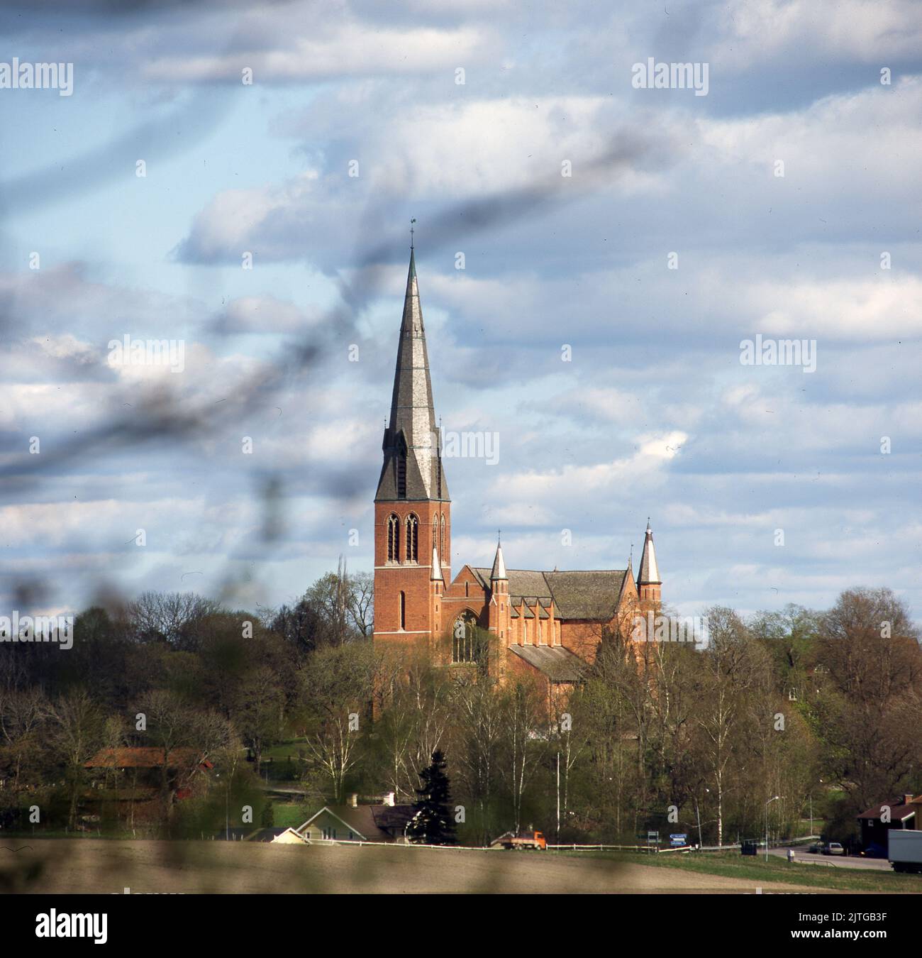 the famus Floda church, katrineholm , sweden. photo: Bo Arrhed Stock Photo