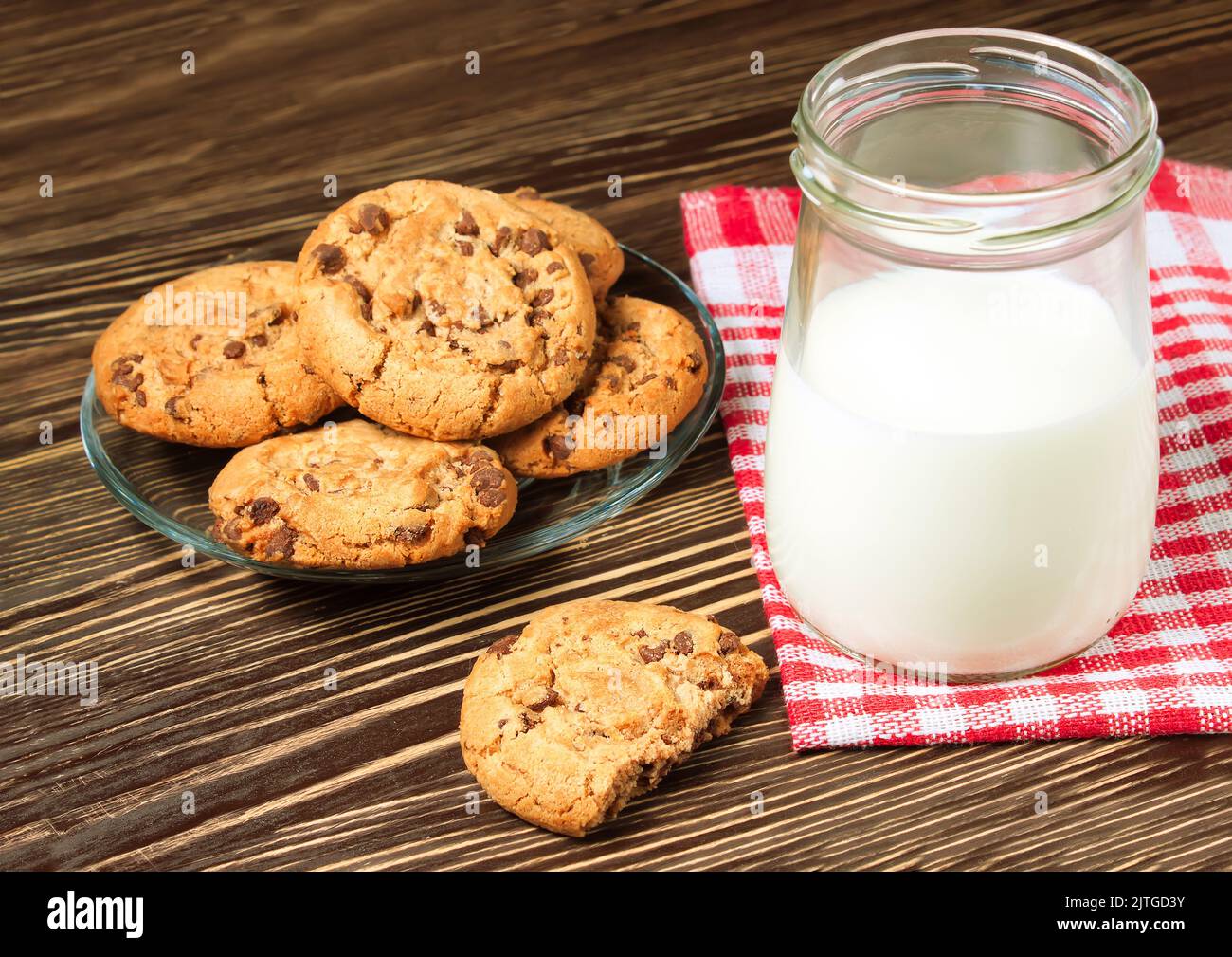 Porte-clés Mr. Wonderful - Set De 2 En Caoutchouc : Verre De Lait Et Biscuit - Mignons Et Fun - 8