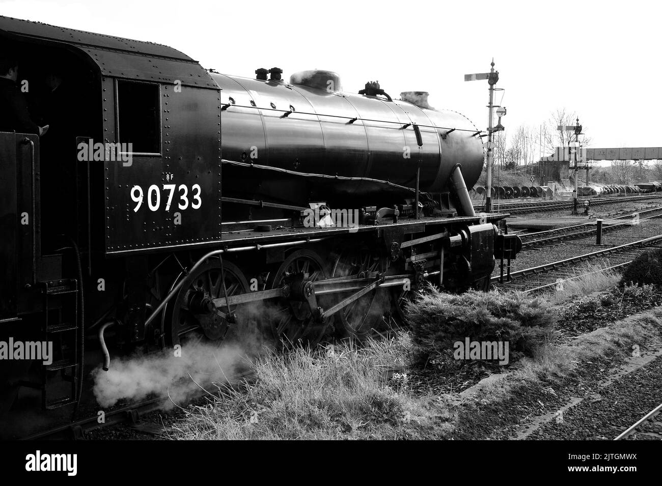 "90733" at Kidderminster Town Station Stock Photo Alamy