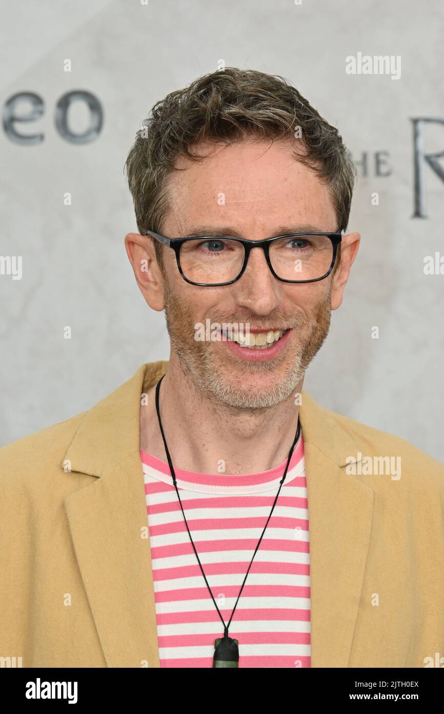 London, UK - 30 August 2022 Daniel Weyman at The Lord of the Rings, The Rings of Power world premier at Odeon, Leicester Square, London.    Credit: Nils Jorgensen/Alamy Live News Stock Photo