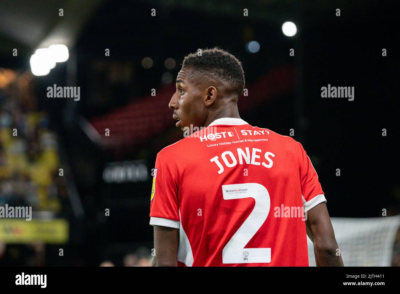 Isaiah Jones #2 of Middlesbrough Stock Photo