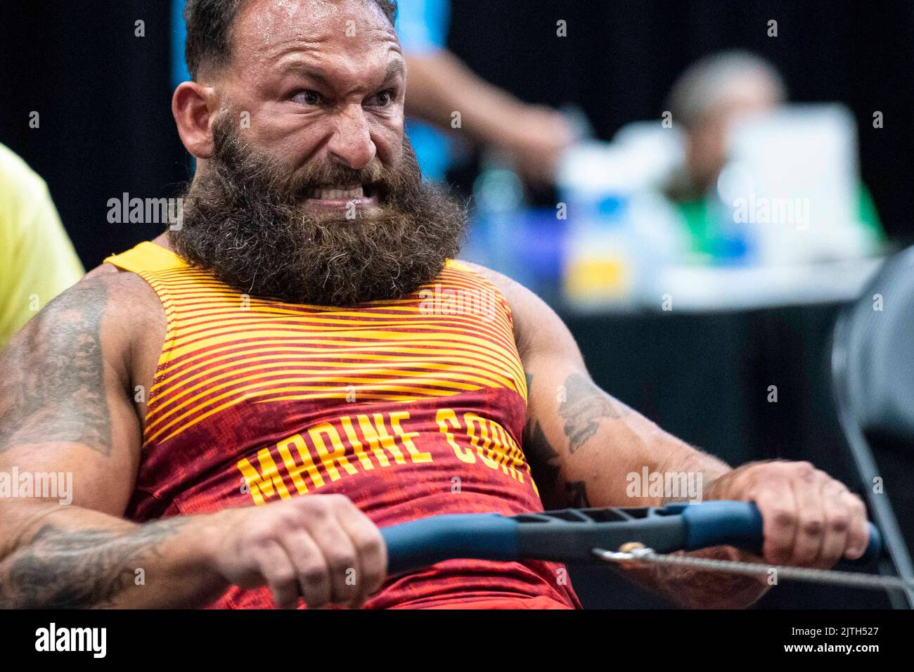 Orlando, Florida, USA. 23rd Aug, 2022. GySgt. John Wayne Williams