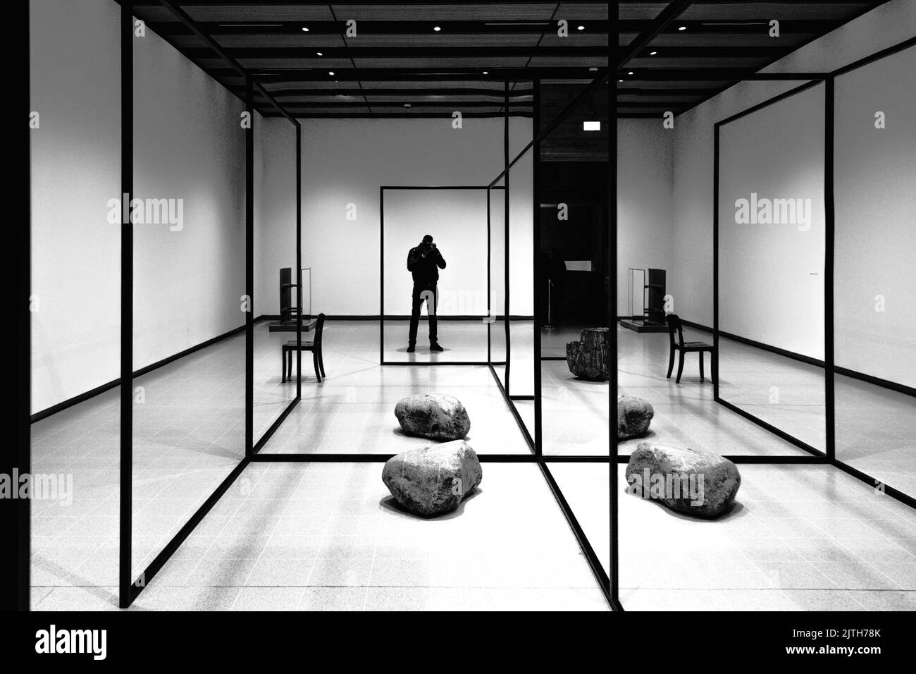 Abstract Art Exhibition in London Stock Photo Alamy