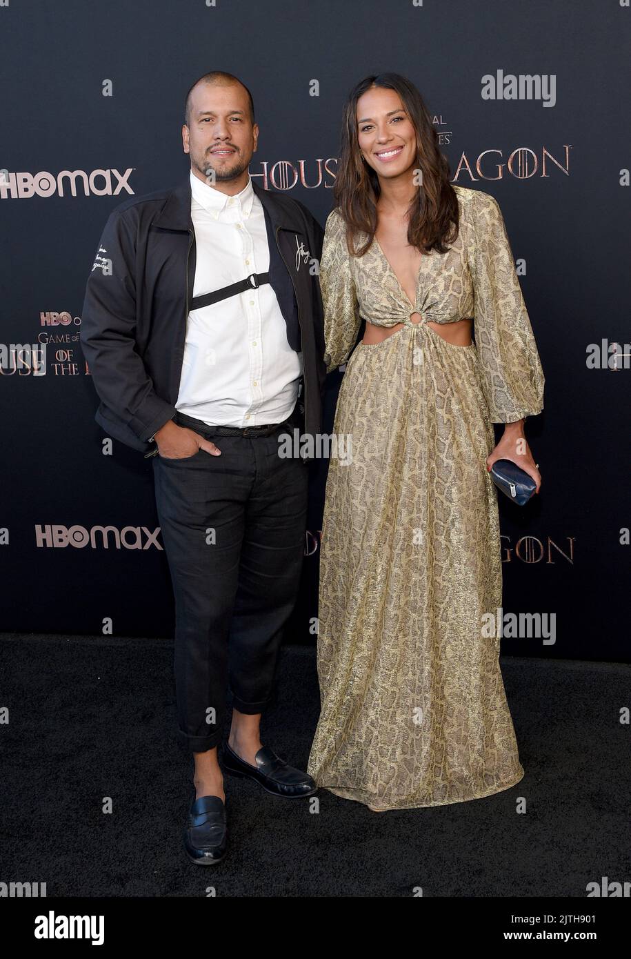 Abner Ramirez And Amanda Sudano Ramirez Arriving To HBOs House Of The