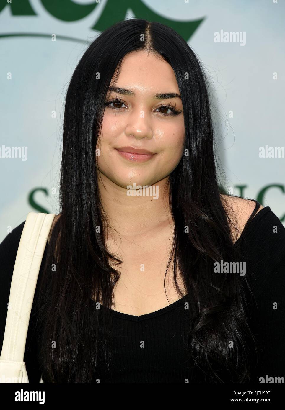 Madi Filipowicz arriving to Apple Original Films' "Luck" premiere at