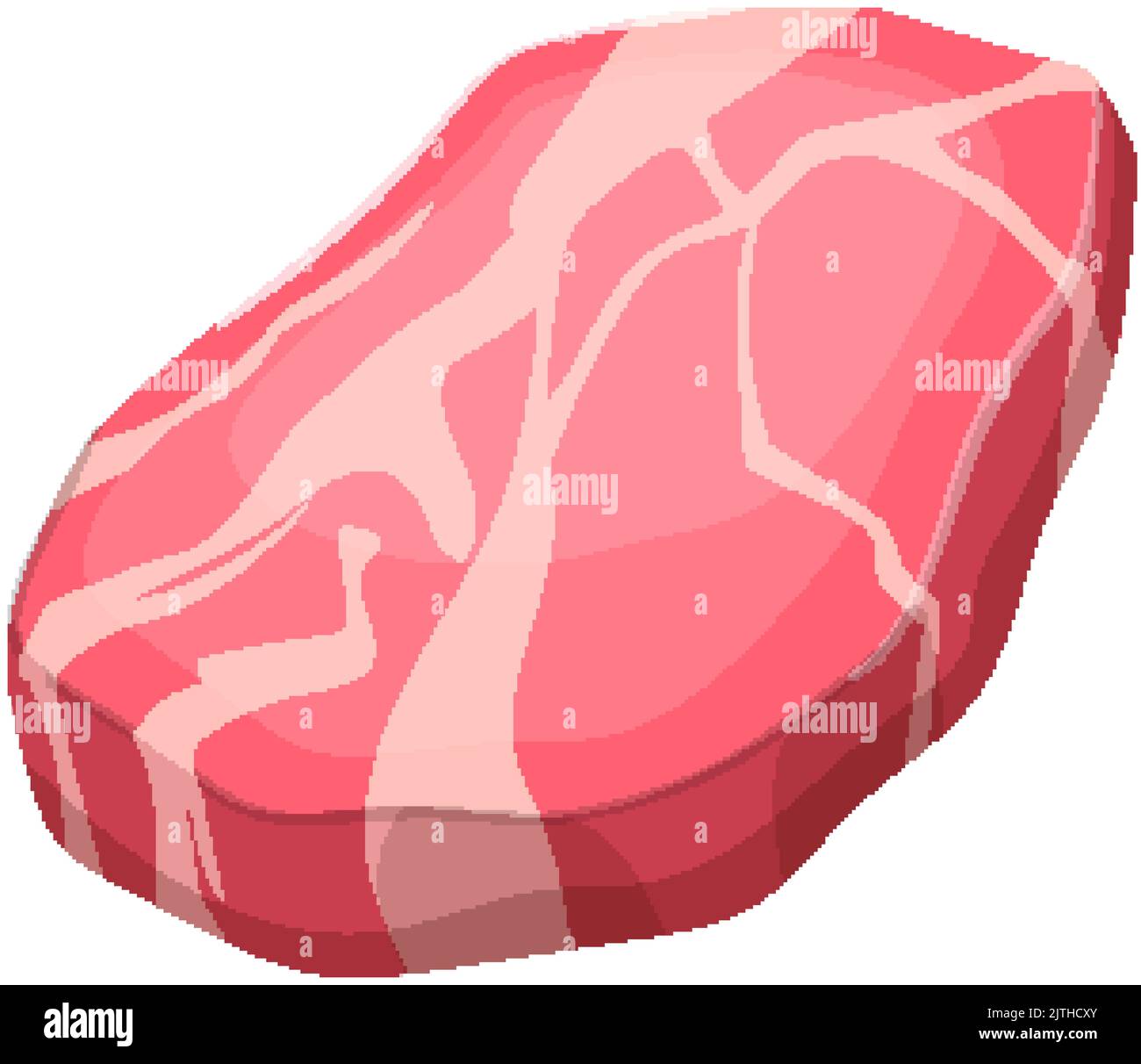 pork meat cartoon vector illustration Stock Vector Image & Art Alamy