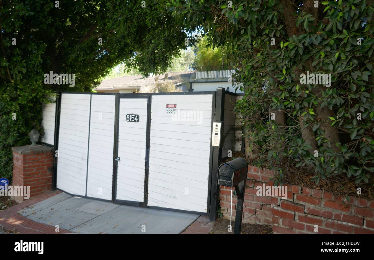 Los Angeles, California, USA 27th August 2022 Actor Joaquin Phoenix Home/house on August 27, 2022 in Los Angeles, California, USA. Photo by Barry King/Alamy Stock Photo Stock Photo