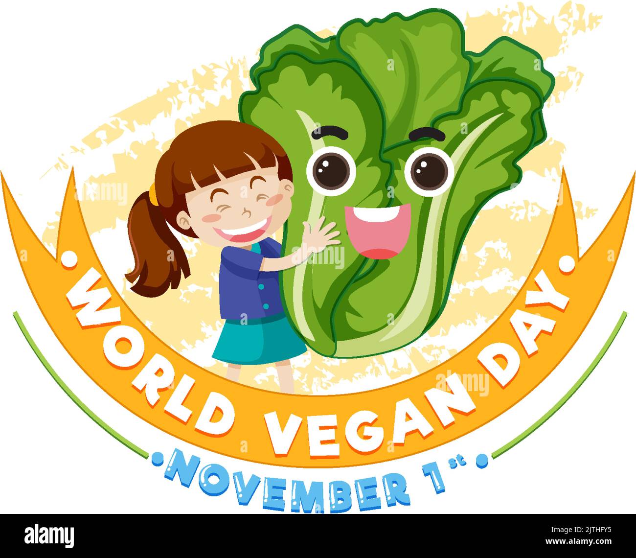 World Vegan Day Banner Design illustration Stock Vector Image & Art - Alamy