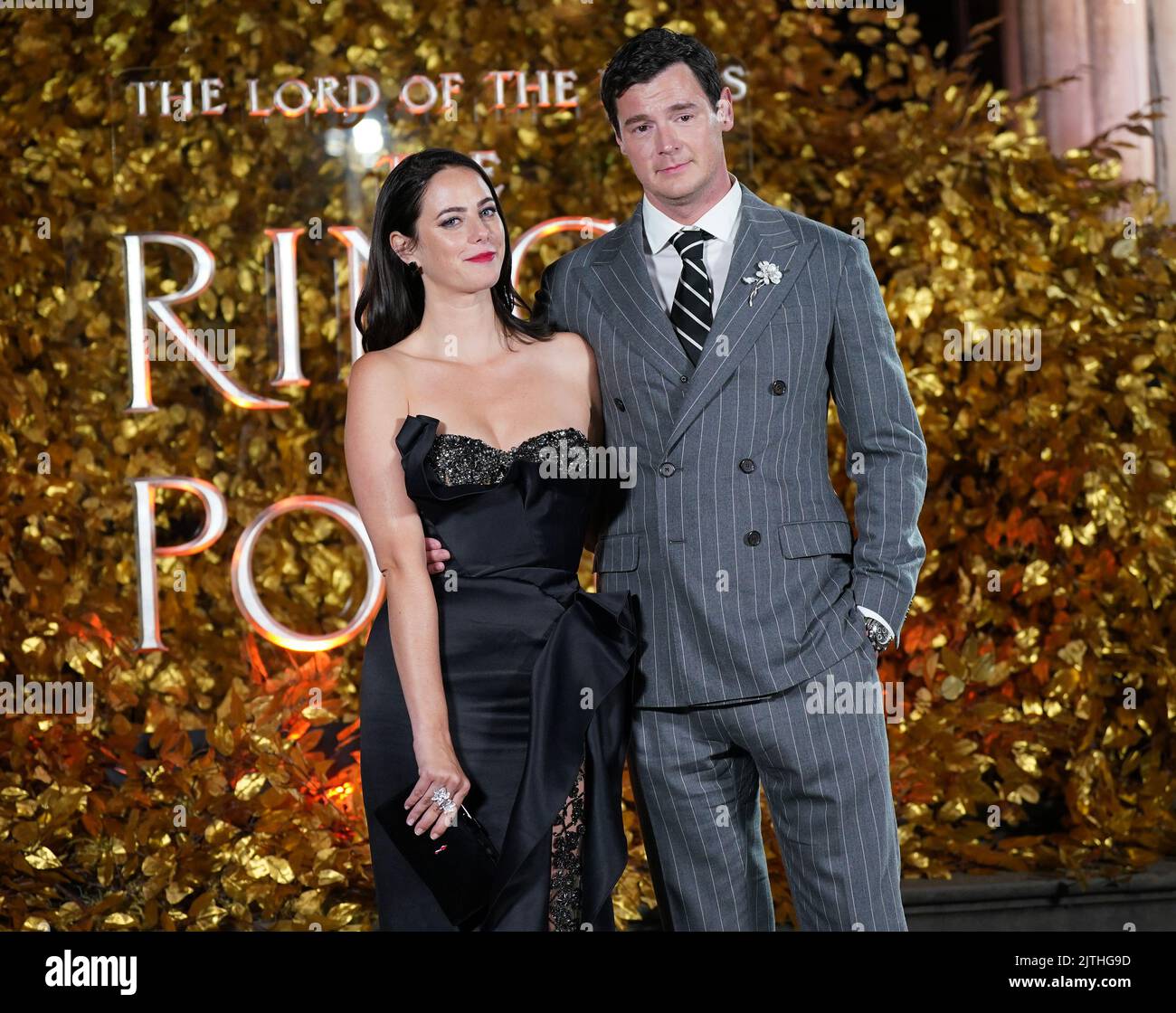 Kaya Scodelario and Benjamin Walker attending the after party for The