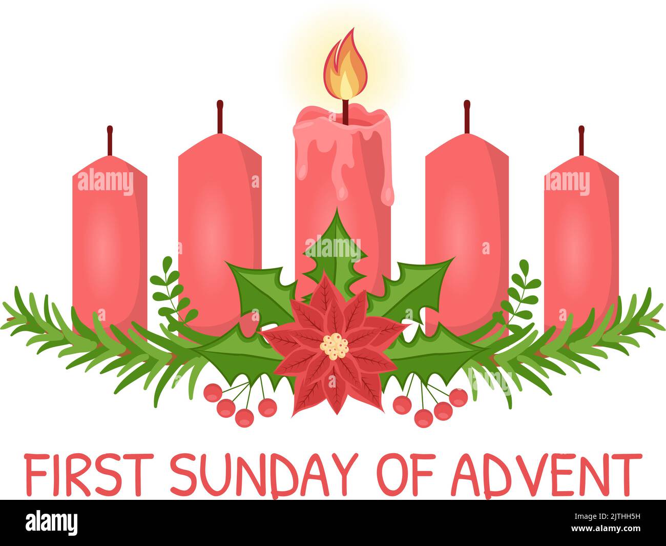First Sunday of Advent or the Beginning of a New Church Year Which Takes Place on November 27 in