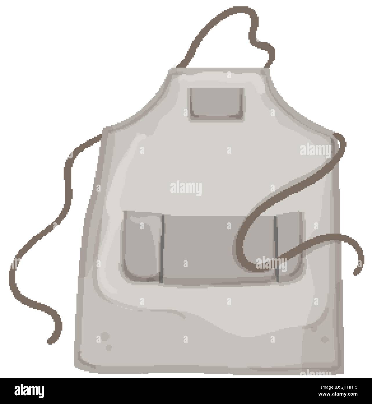 cook kitchen apron cartoon vector illustration Stock Vector Image & Art Alamy