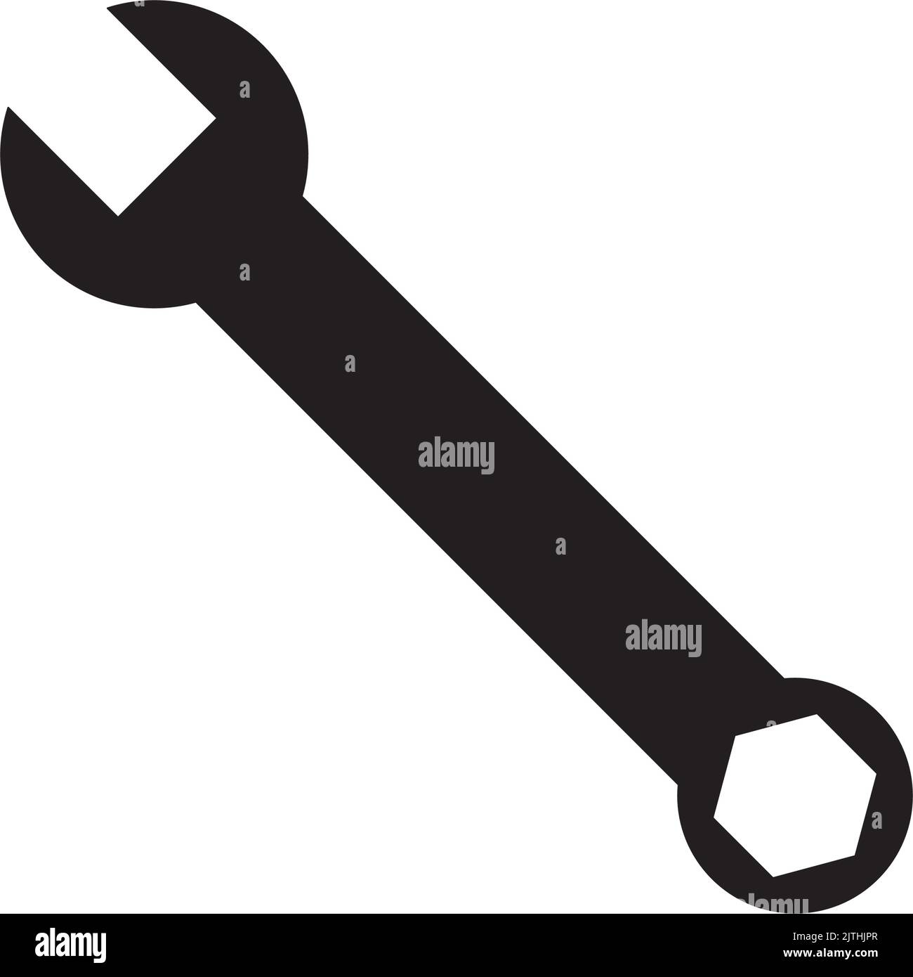 wrench vector image, this vector image can be used to create company
