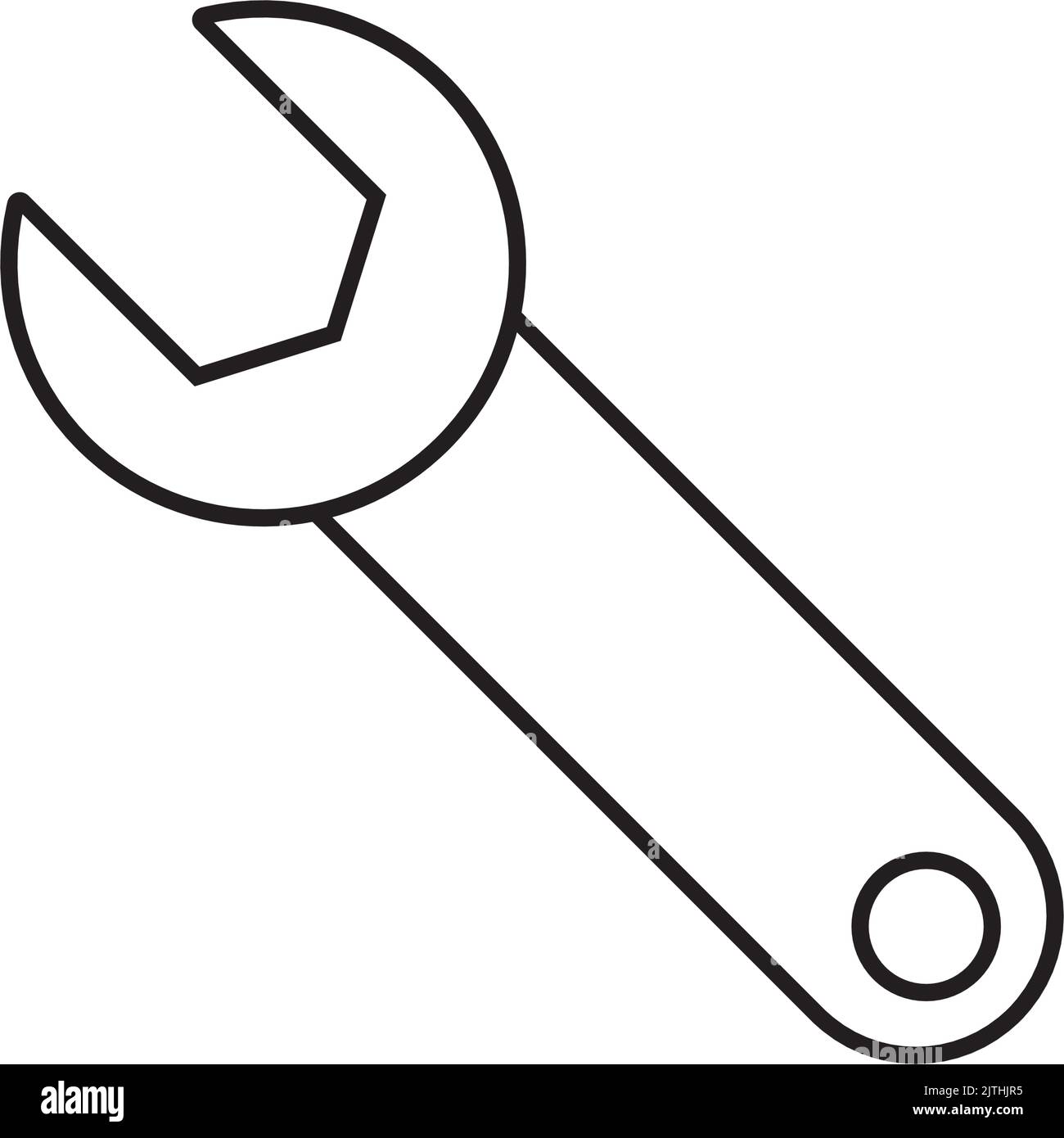wrench vector image, this vector image can be used to create company