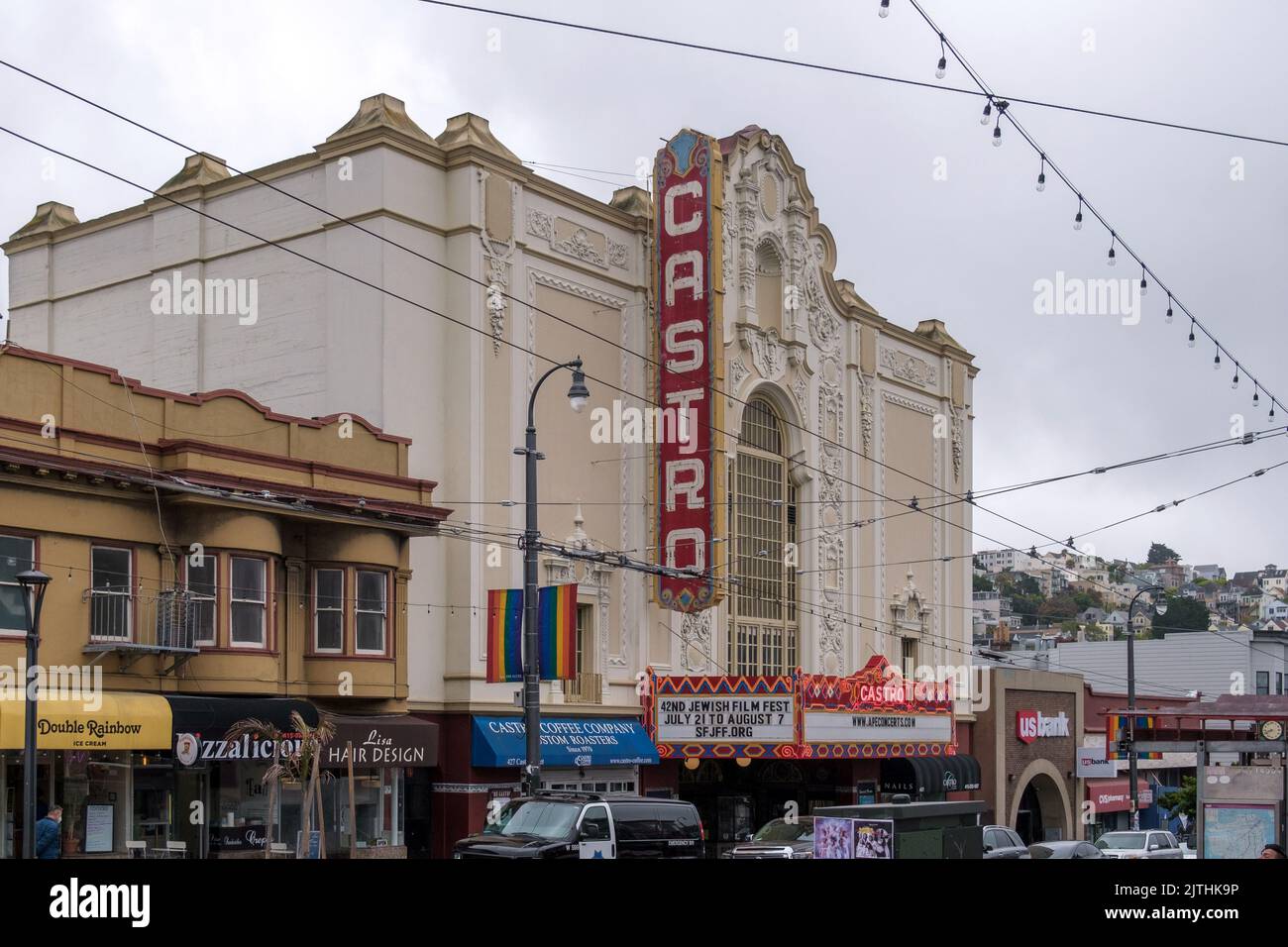 Historic Castro Theatre, San Francisco California Stock Photo