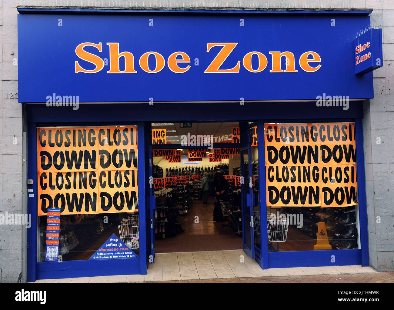 Shoe zone shop hi-res stock photography and images - Alamy