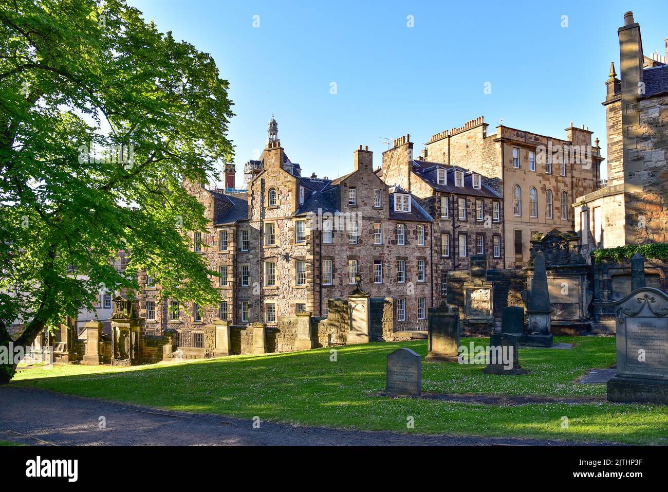 Greyfriars Kirkyard, Edinburgh Cemetery, Scotland, Great Britain, United Kingdom, United Kingdom, Europe Stock Photo