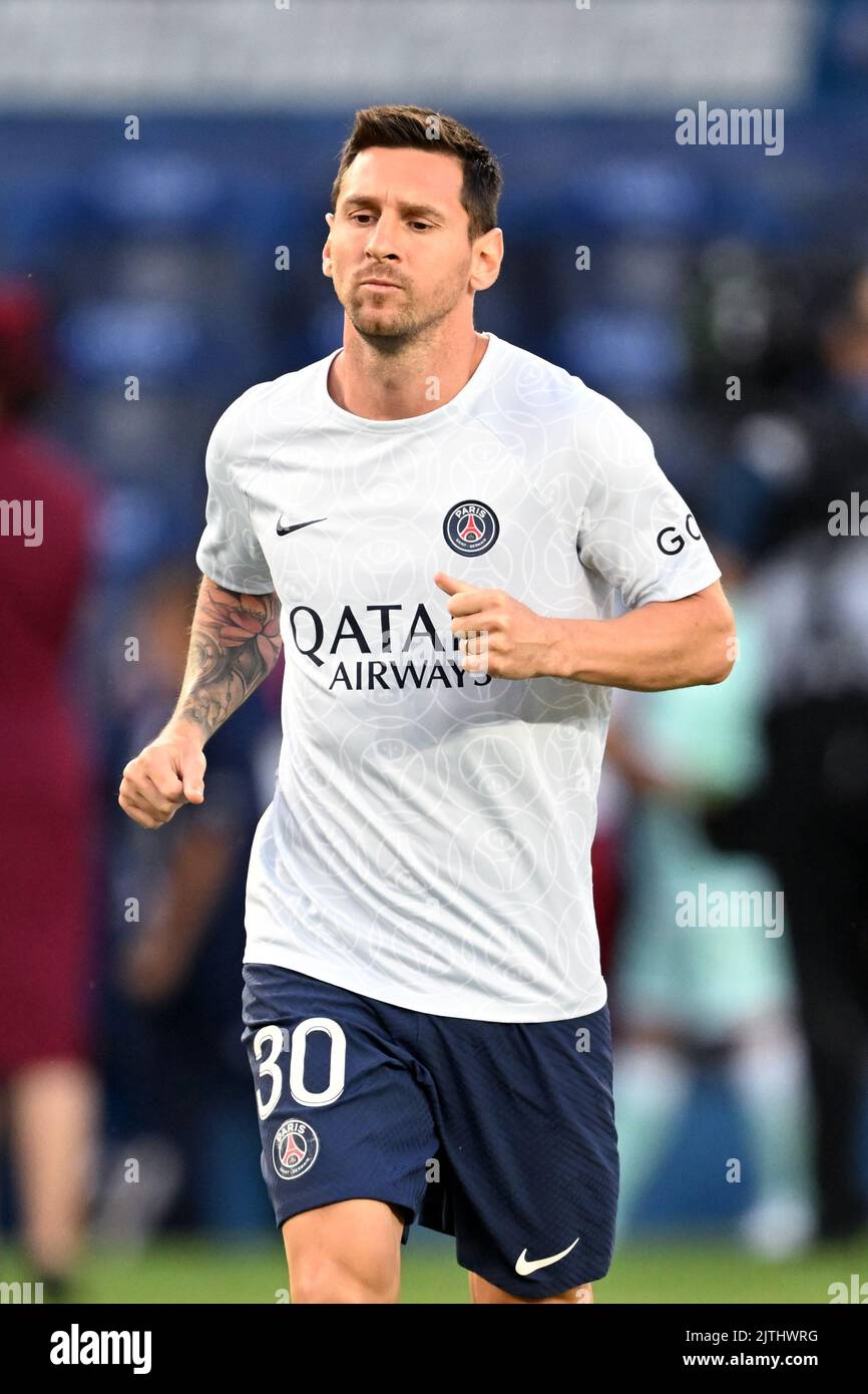 PARIS - Lionel Messi of Paris Saint-Germain during the French Ligue 1 ...