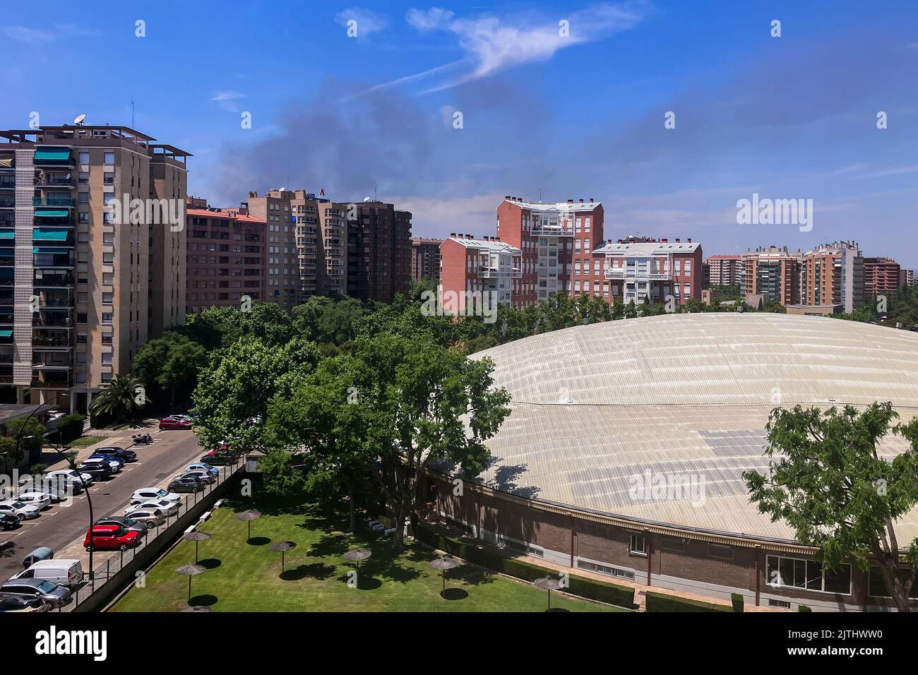 Municipal palace of sports of zaragoza hires stock photography and images Alamy