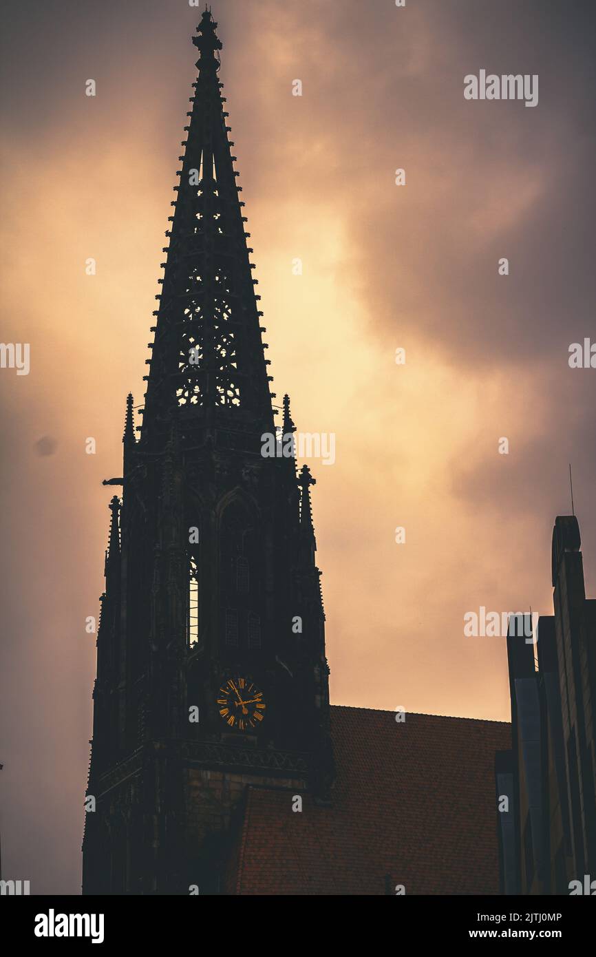 Main buildings in Münster Stock Photo - Alamy