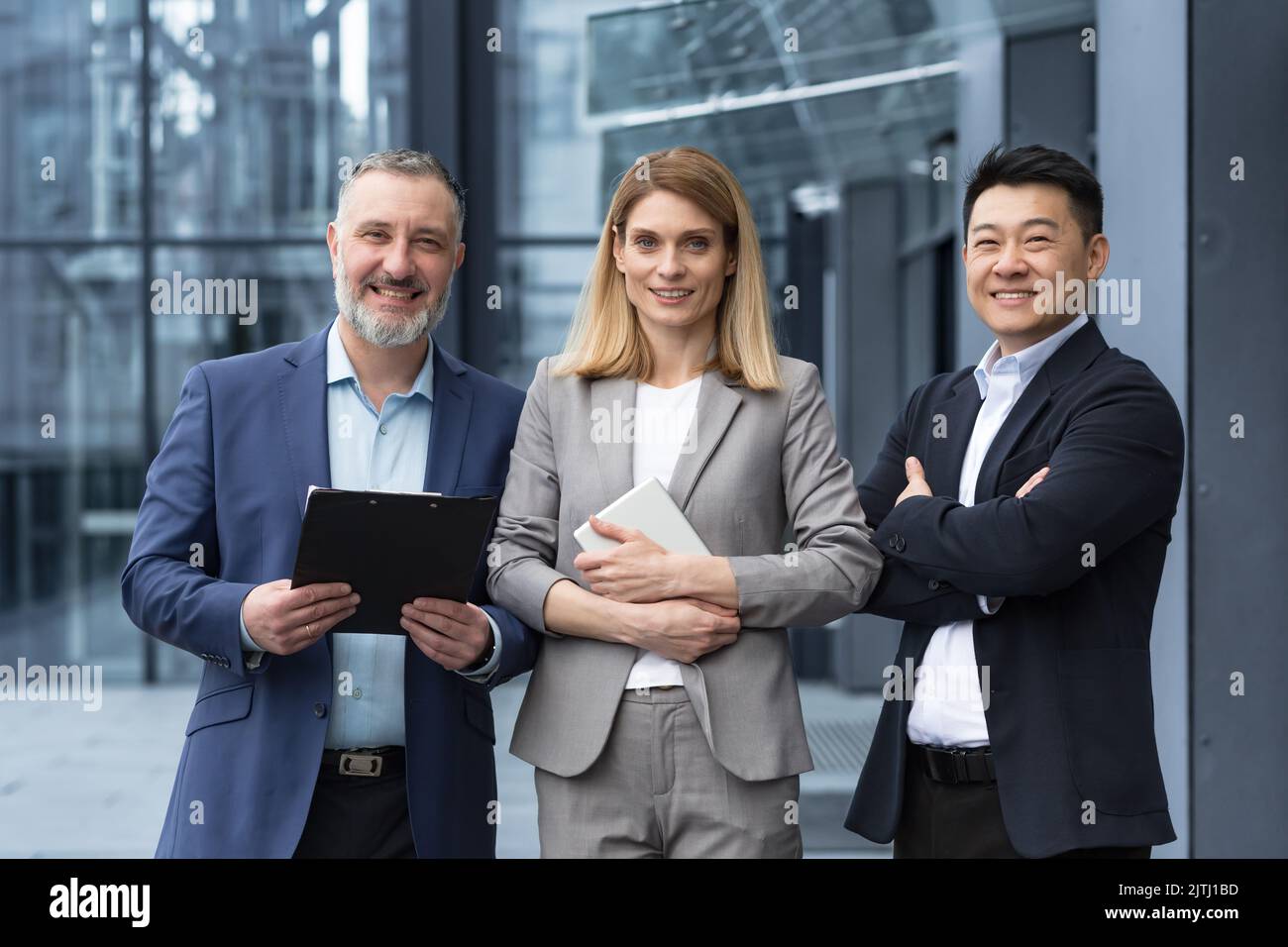 Diverse female colleagues posing hi-res stock photography and images ...